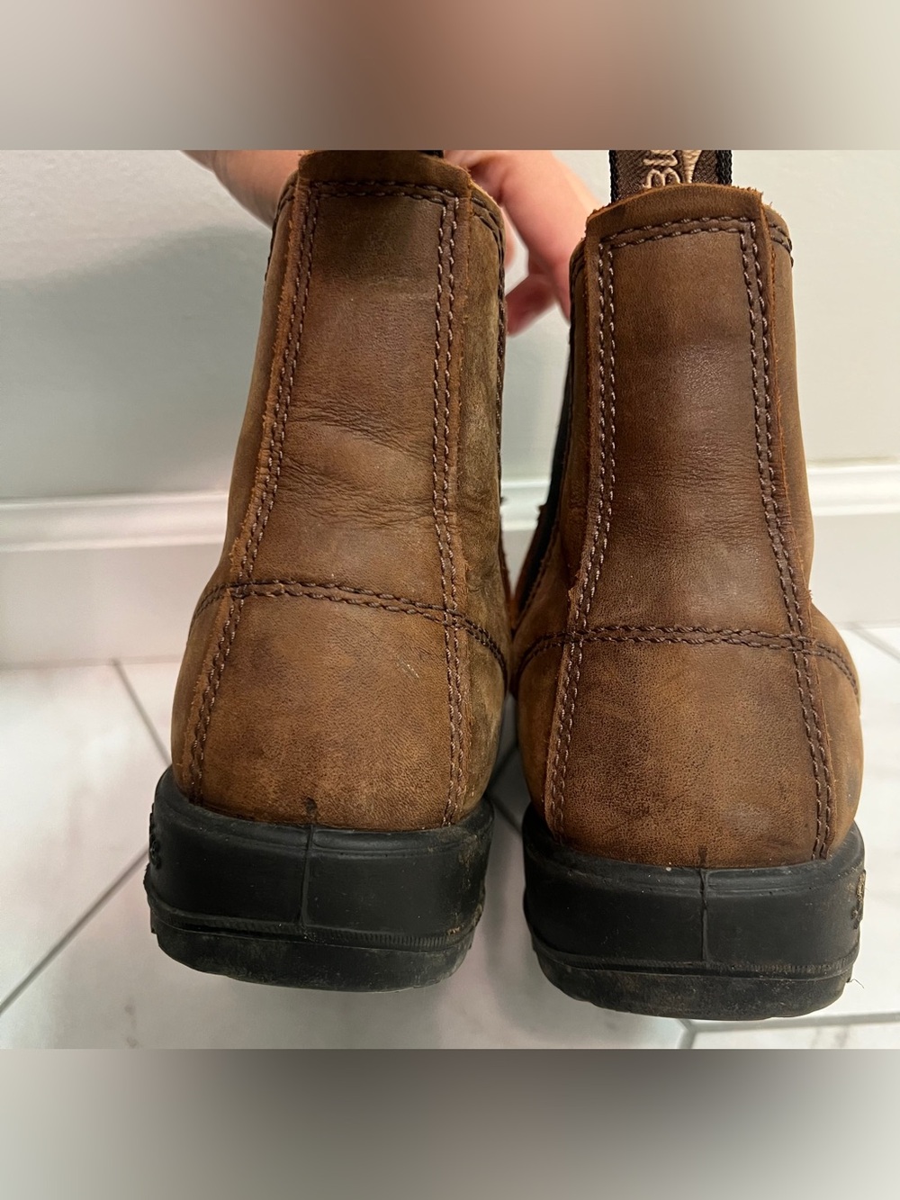 Blundstone 1609 Antique Brown Chelsea Boot Size 8 Women's - Picture 7 of 10